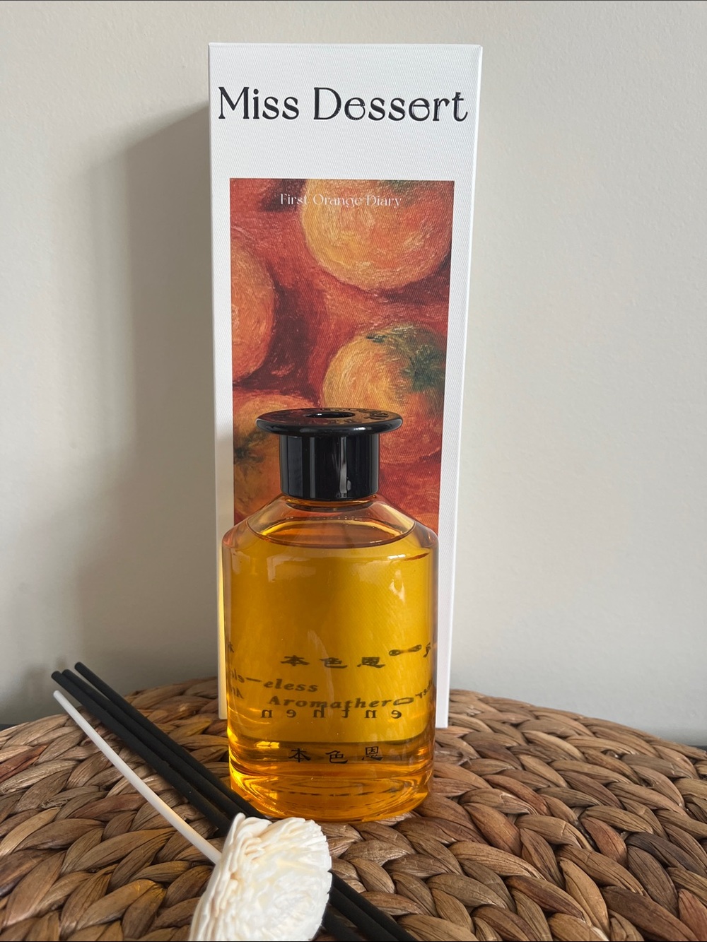 First‎ Orange Diary Reed Diffuser - Amber